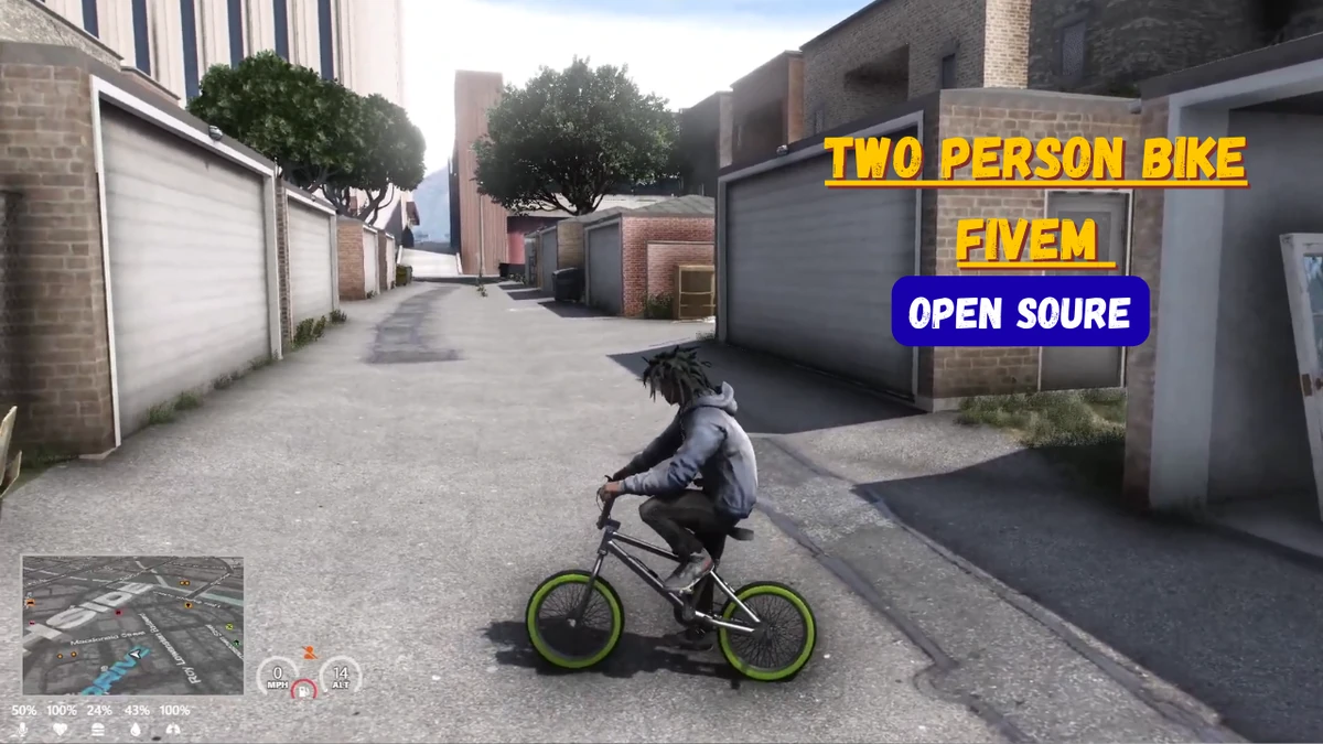 Two Person Bike FiveM | Standalone Open Source Script
